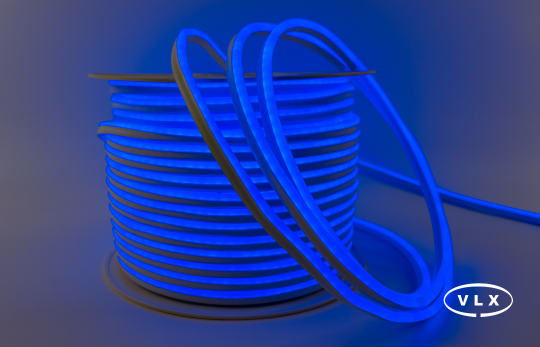 110V 3528 IP67 60LED AZUL 100M