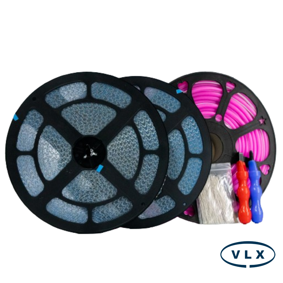 NEON 2° GERAÇÃO 12V ROSA 100M