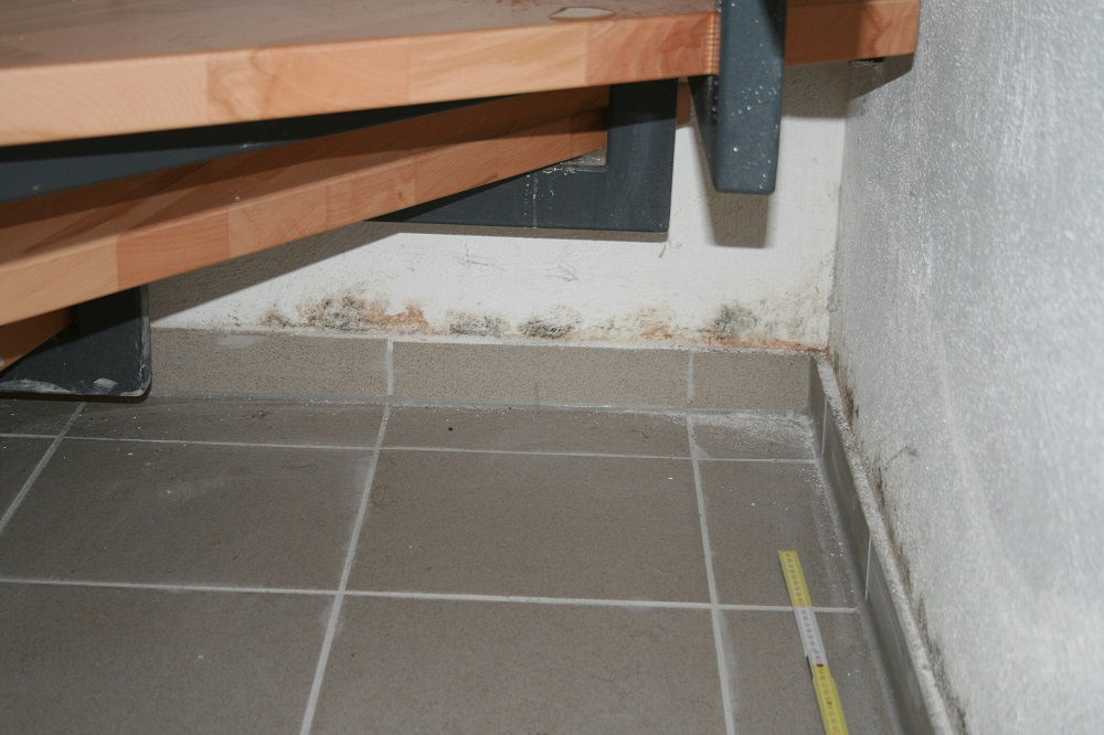 Wasserschaden durch Grundwassereintritte in einen Keller