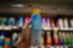 Lemon Perfect bottle in supermarket