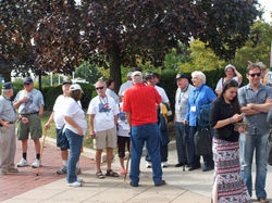 Bill Jones taking pics of Admirers