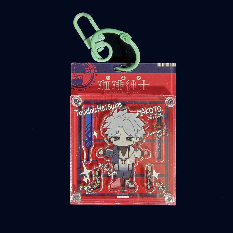 サムネイル： ブリスタートイ風アクリルキーチェーン　藤堂君