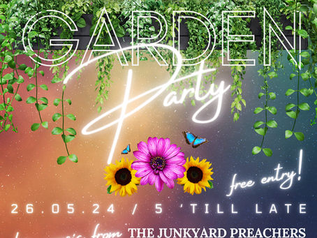 The Chubby Frog’s First Ever Garden Party!