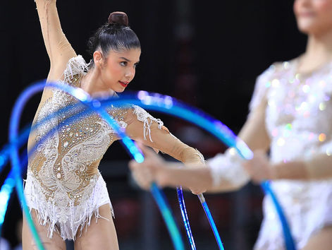De aluna do Marista a campeã mundial: Duda Arakaki volta para casa e Maceió vira capital da ginástica rítmica com mil atletas