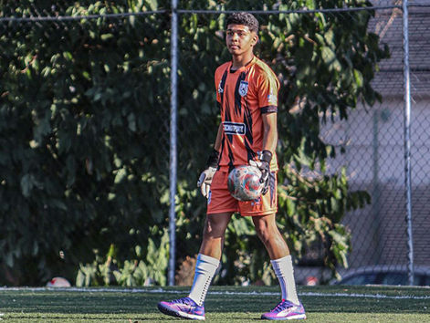 De quase esquecido a promessa no gol, Alisson Gabriel conquista aprovação no Clube Vital SAF de Ibiúna/SP