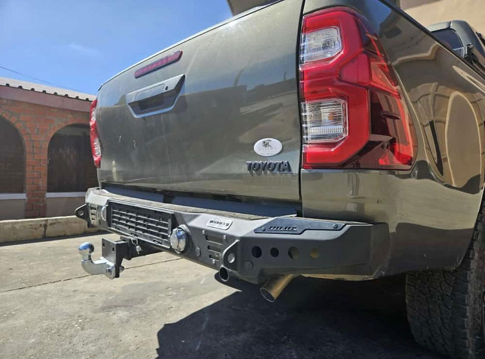 Thumbnail: Gobi X Hilux Revo Rear Bumpers Stealth/ Standard & Premium