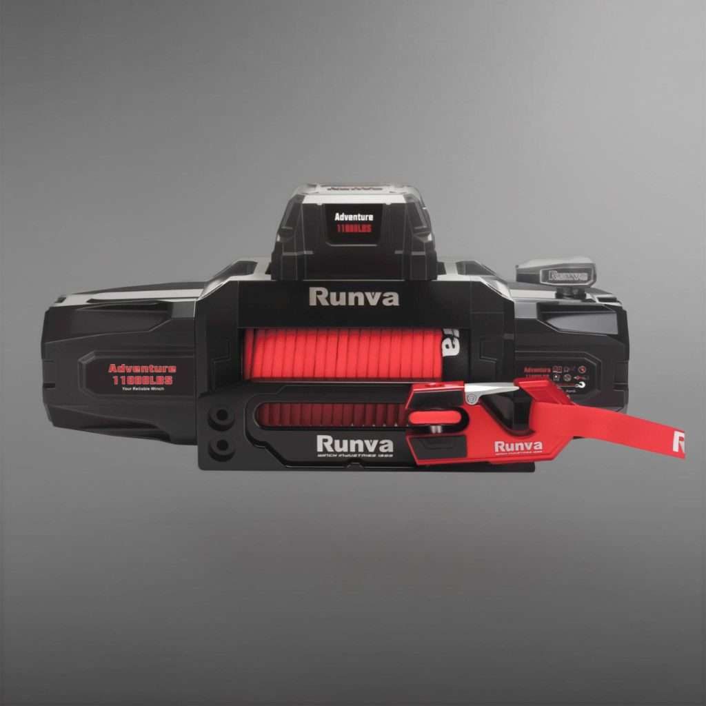 RUNVA WINCH - Synthetic Rope 9500lbs