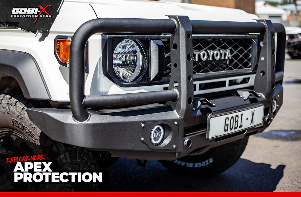 Thumbnail: Gobi X Land Cruiser 70 Bull Bar Front Bumpers 