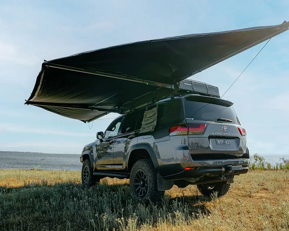 Thumbnail: Deltawing 180° Awning (2m, Unsupported)