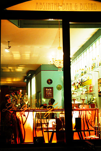 Abendstimmung - Die Gruene Fee Absinthe Bar & Bistro Solothurn