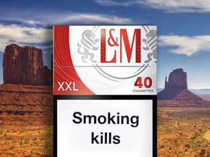 L&M RED LABEL 40 XXL | New packaging format