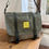 Thumbnail: MESSENGER BAG | green canvas with khaki details