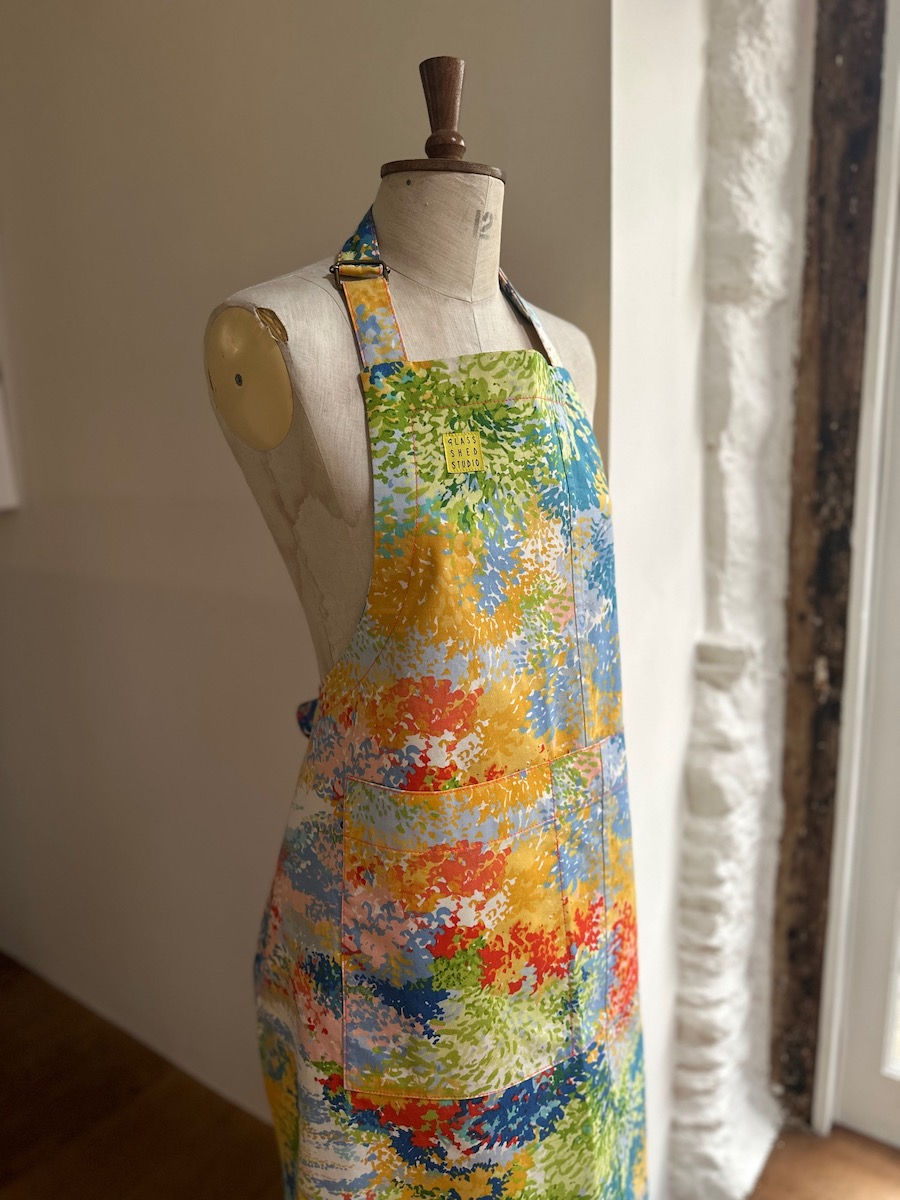 Thumbnail: APRON | Multicoloured landscape print