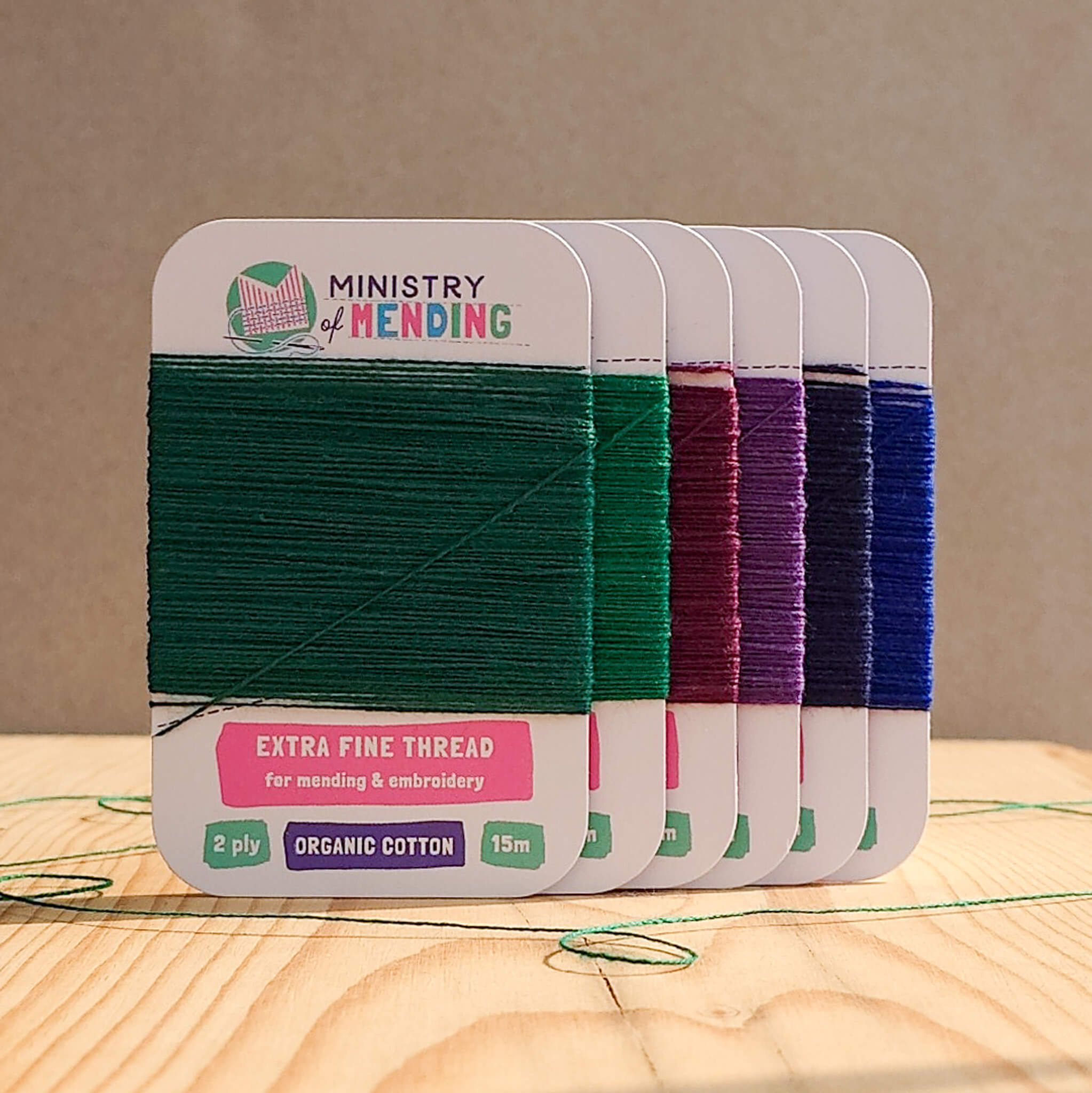 Extra-Fine Organic Cotton Mending Thread - Magic Spells