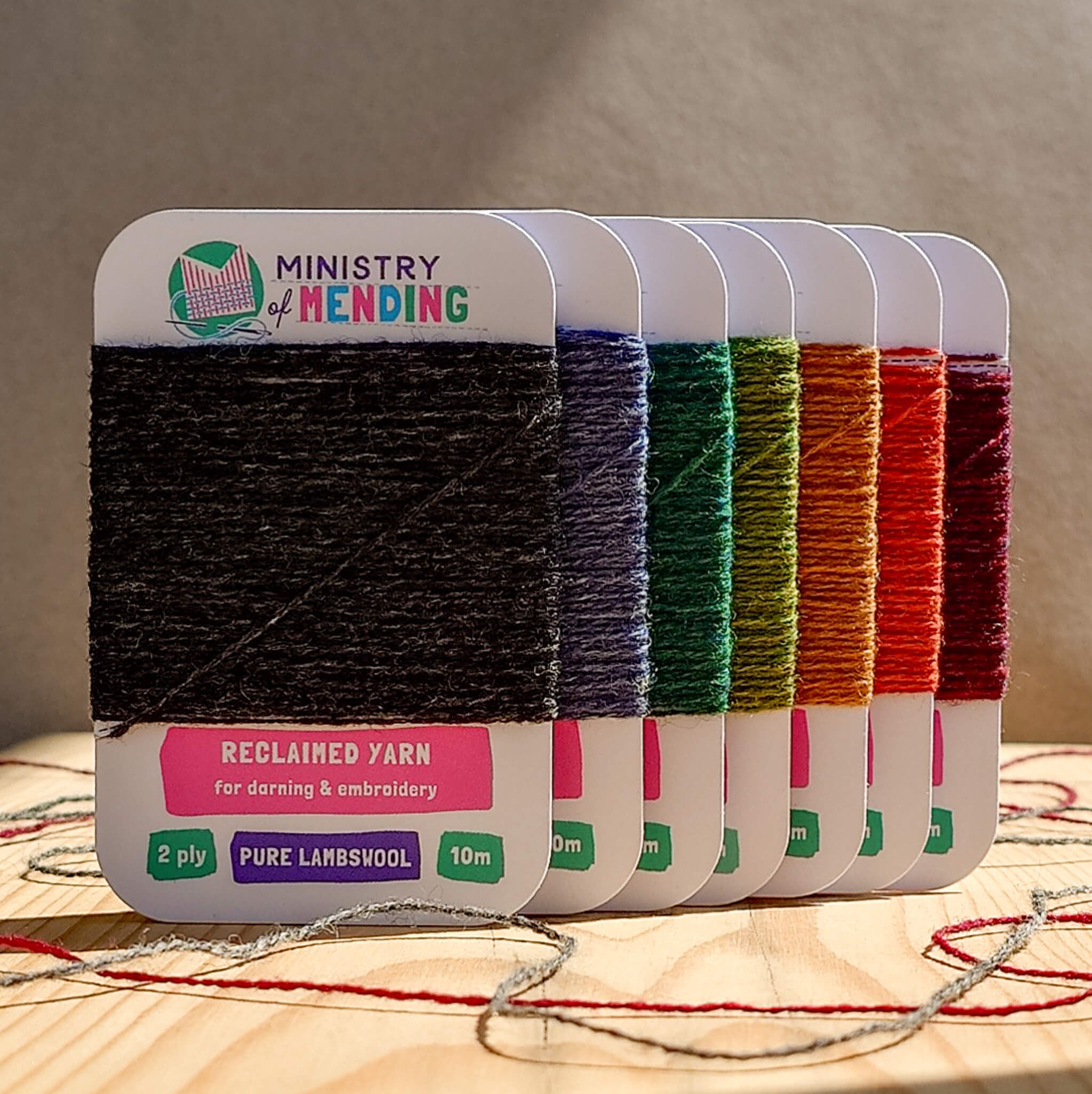 Reclaimed Merino Darning Yarn - Cosy in the Bothy