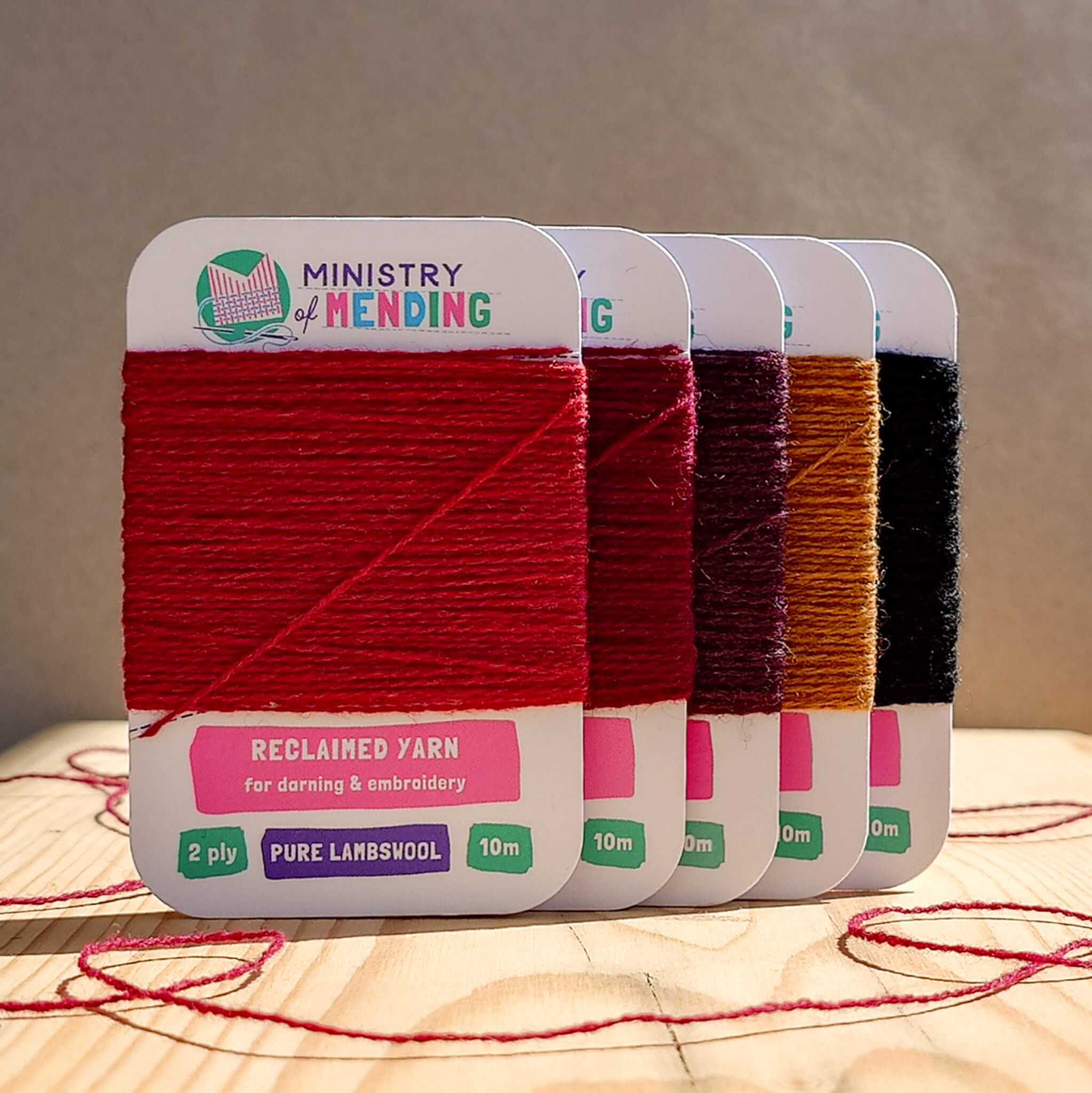 Reclaimed Merino Darning Yarn - Elise's Picks