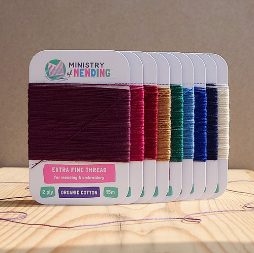 Extra-Fine Organic Cotton Mending Thread - Wandering The Souks ...