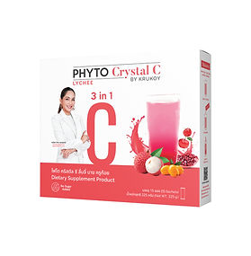 PHYTO Crystal C LYCHEE BY KRUKOY ไฟโต คริสตัล ซี ลิ้นจี่ บาย ครูก้อย