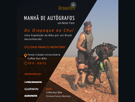 MANHÃ DE AUTÓGRAFOS - LIVRO OIAPOQUE AO CHUÍ