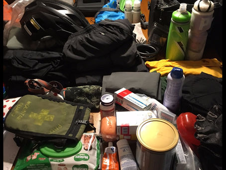 Via Francigena - Transportando o Equipamento