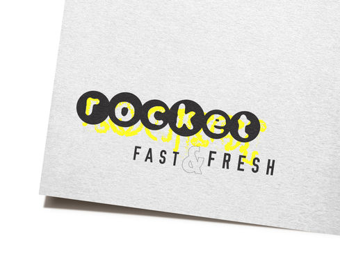 Rocket Fast & Fresh Kiosk Logo Design and Branding
