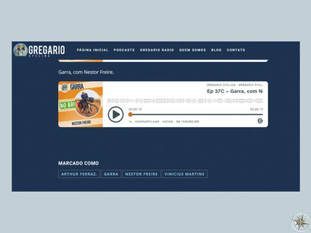 PODCAST: GARRA - GREGÁRIO CYCLING
