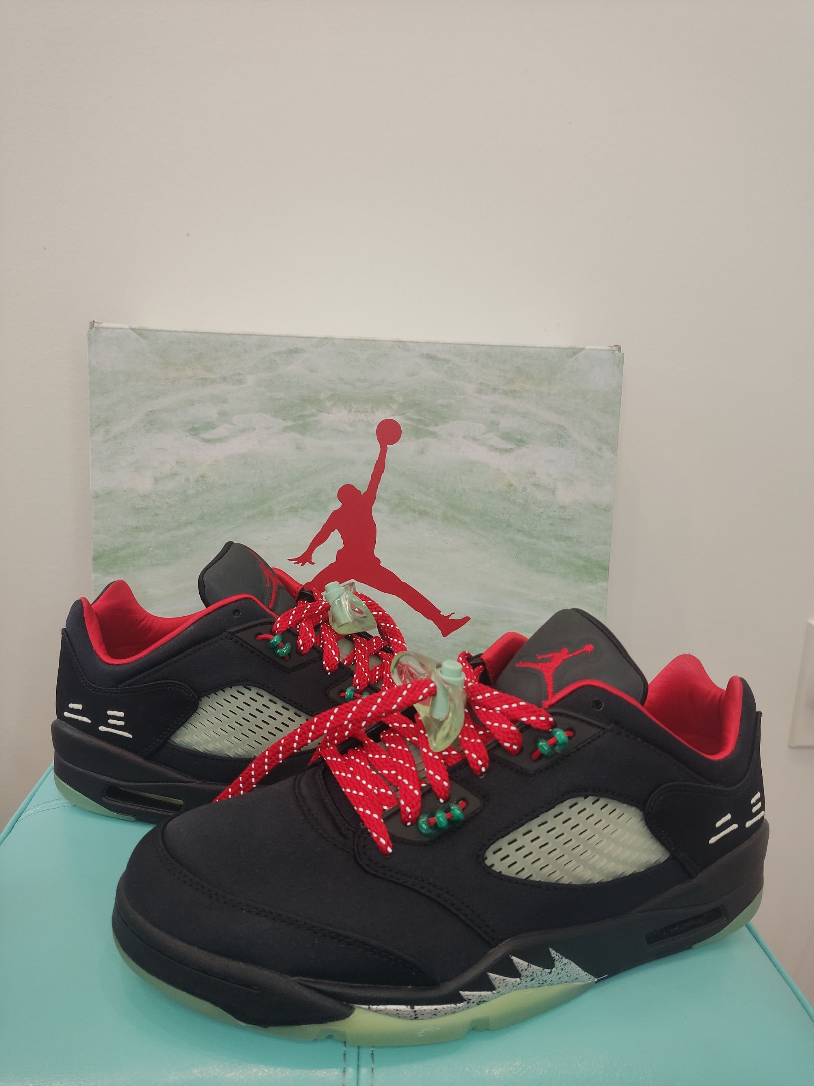 Jordan 5 Retro Low CLOT Jade