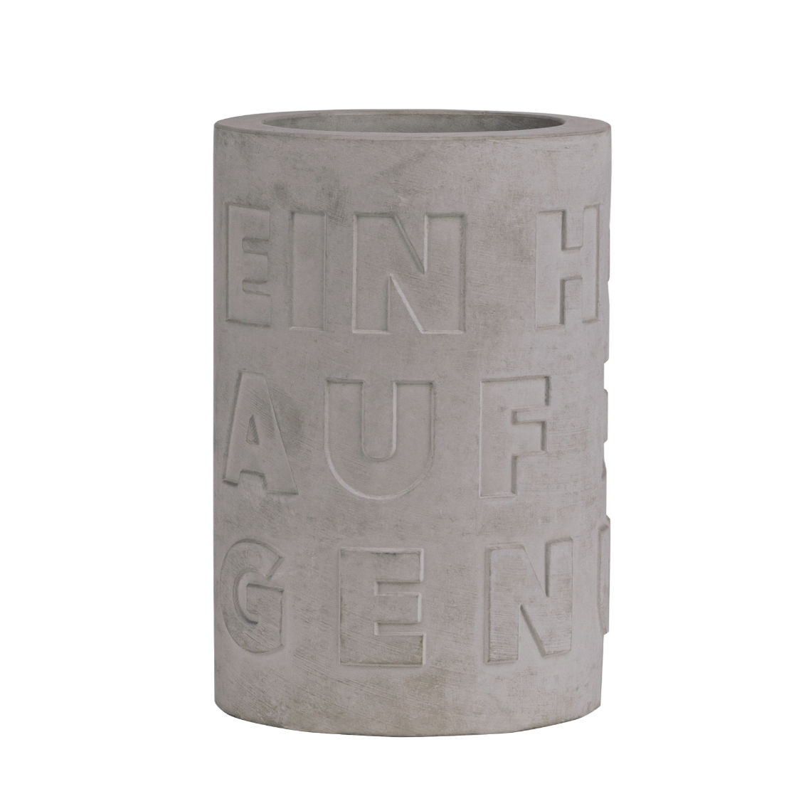 Räder Beton Flaschenkühler "ein hoch auf den genuss"