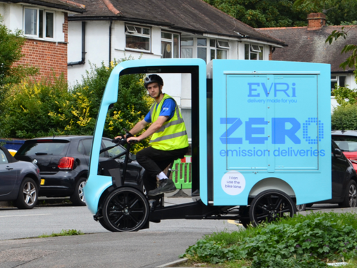 Evri Unveils £19 Million Investment to Supercharge the UK's Largest Pedal-Powered Delivery Fleet