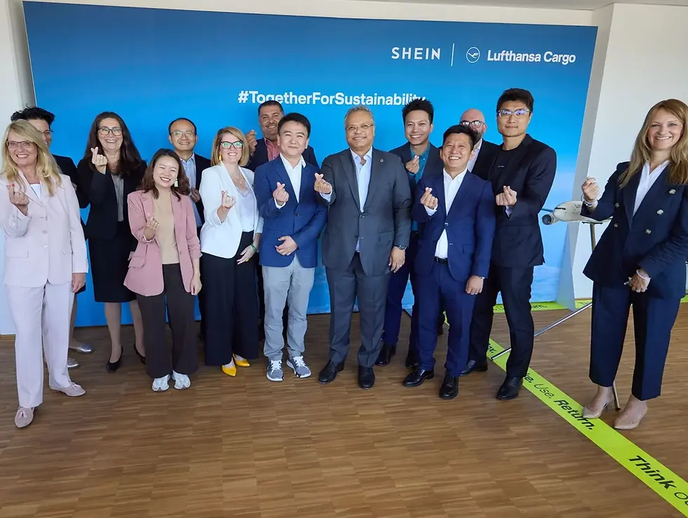 From Runways to Airways: SHEIN and Lufthansa Cargo Unite on Low-Carbon Aviation