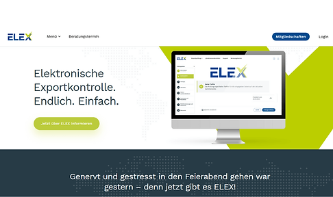Bild zur Veranschaulichung der Mini-Case-Study zum Thema "Copywriter buchen": ELEX