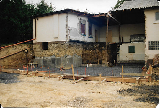 Fertigstellung Speiseraum 1994