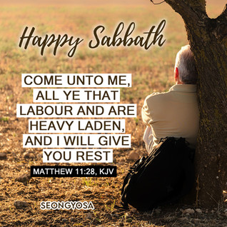 Sabbath Greetings Seongyosa Sabbath Greetings Seongyosa
