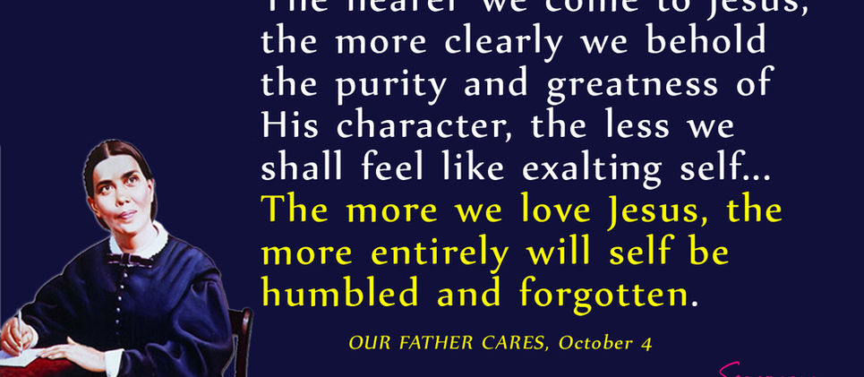 The more we love Jesus, the more entirely will selg be humbled and forgotten_