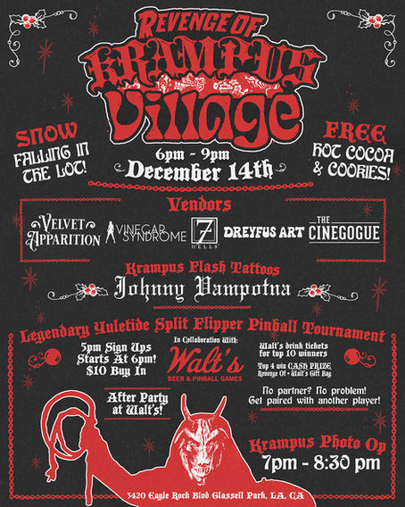 Krampus at the Revenge of Annual Krampus Village 12/14