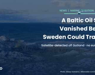 A Slick That Vanished: What Sweden's Baltic Oil Scare Reveals About Marine Protection