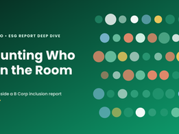 Counting Who Is in the Room: Inside a B Corp Agency's Inclusion Data
