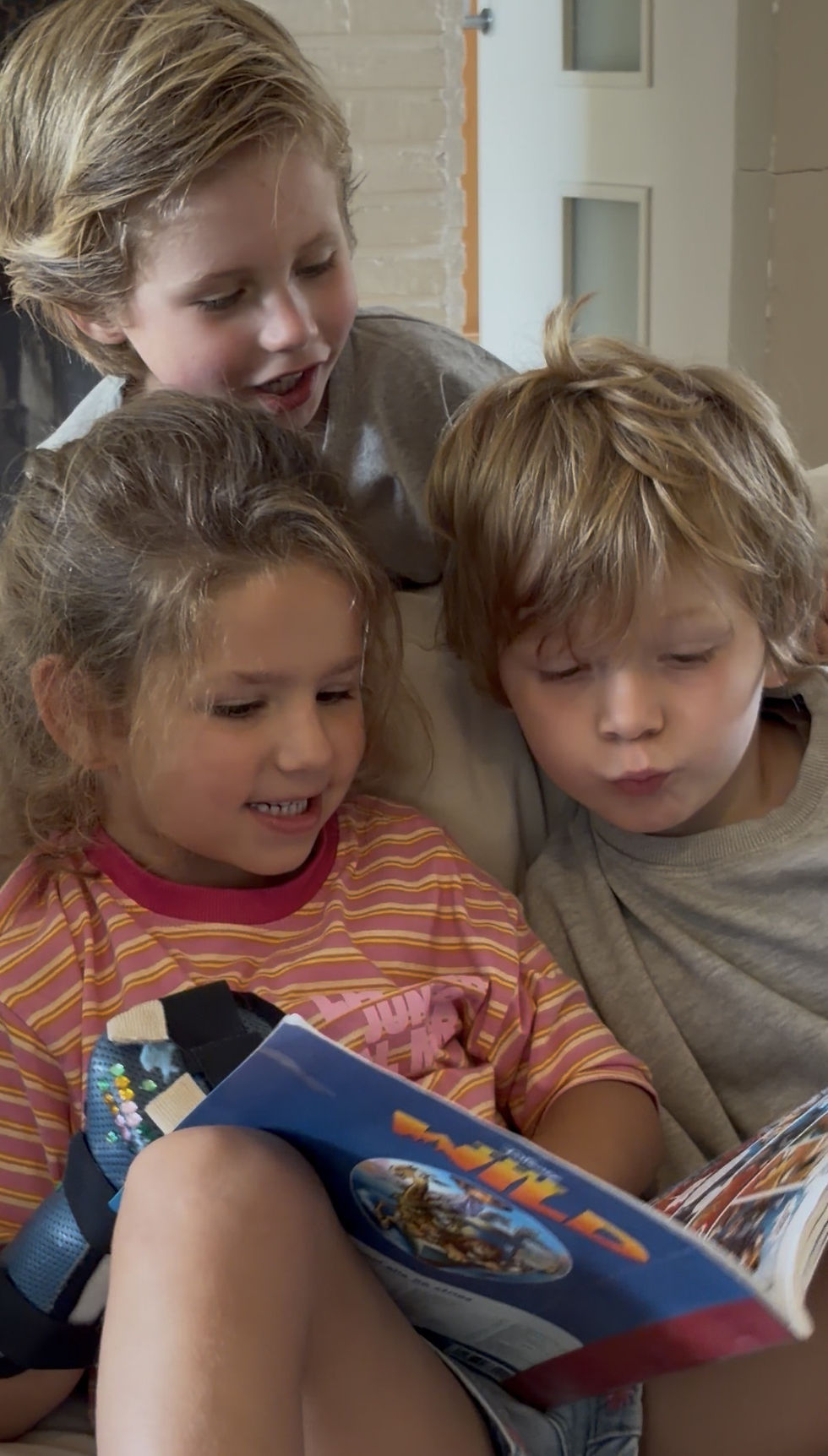 Lezen kinderen kamp spelen vakantie