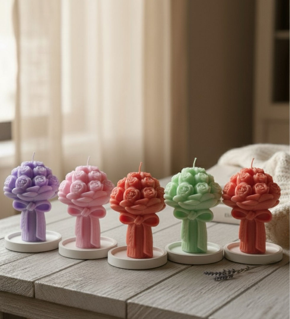 Thumbnail: Rose Bouquet Candle