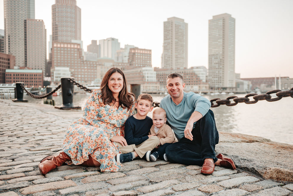 Seaport Boston MA photographer South Boston family photographer