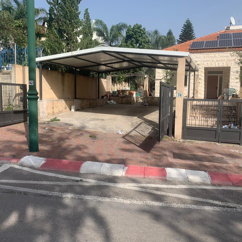 גגון לחנייה