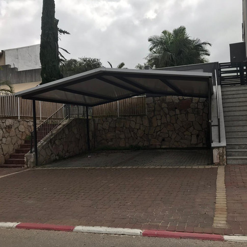 גגון לחנייה - איסכורית
