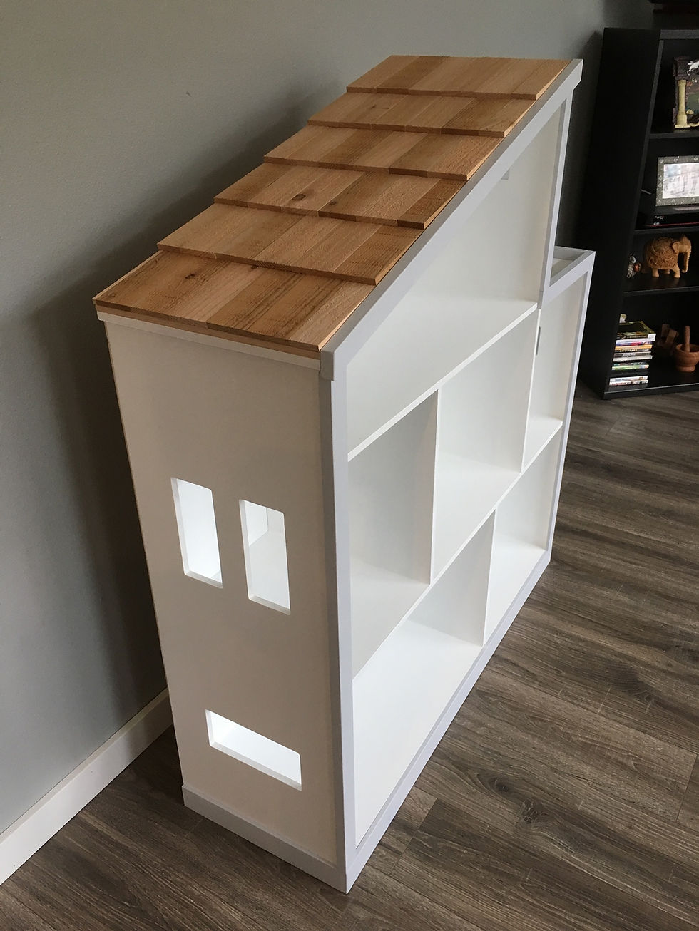 Thumbnail: Large Dollhouse Bookshelf, for dolls up to 10"