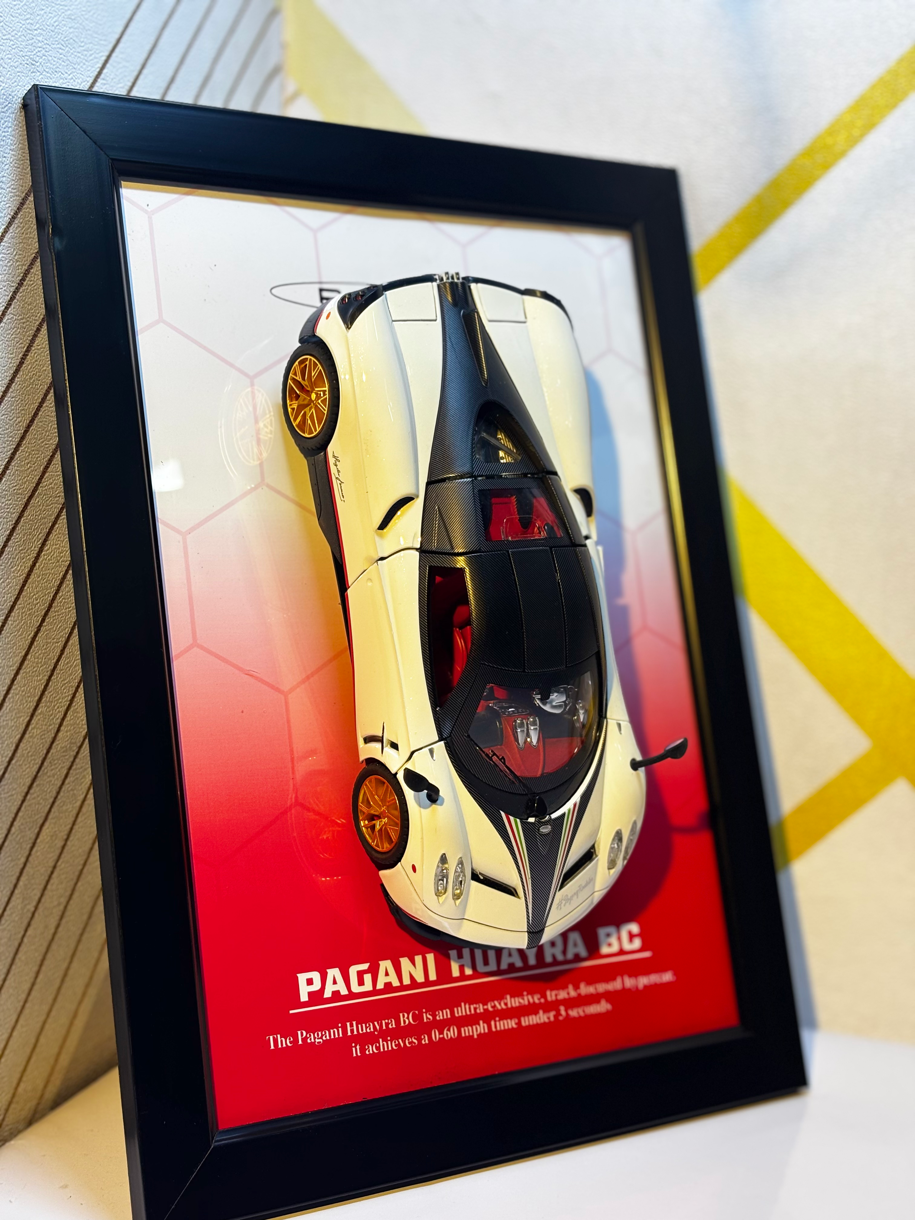 PAGANI HUYARA BC 3D CAR FRAME