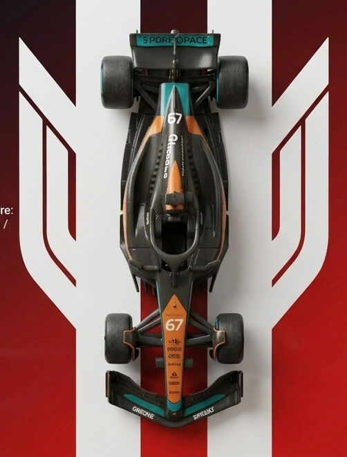 Mclaren F1 3D CAR FRAME