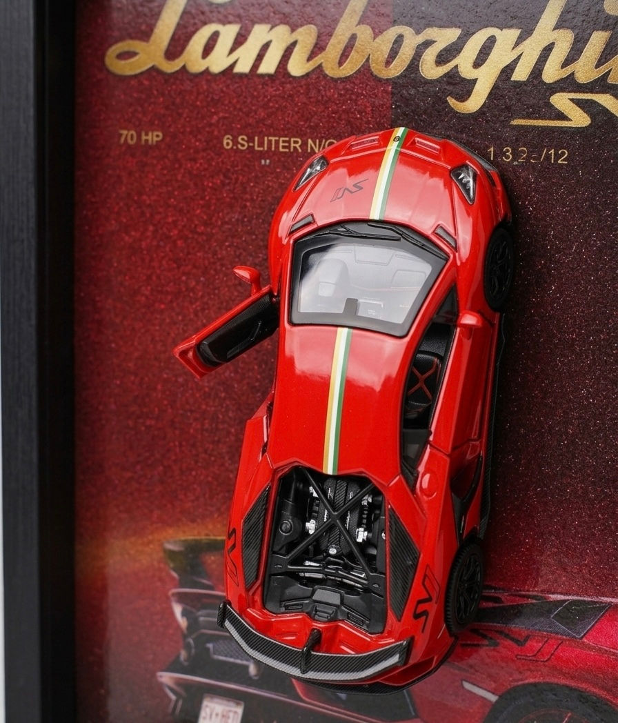 Lamborghini Aventador SVJ 3D CAR FRAME