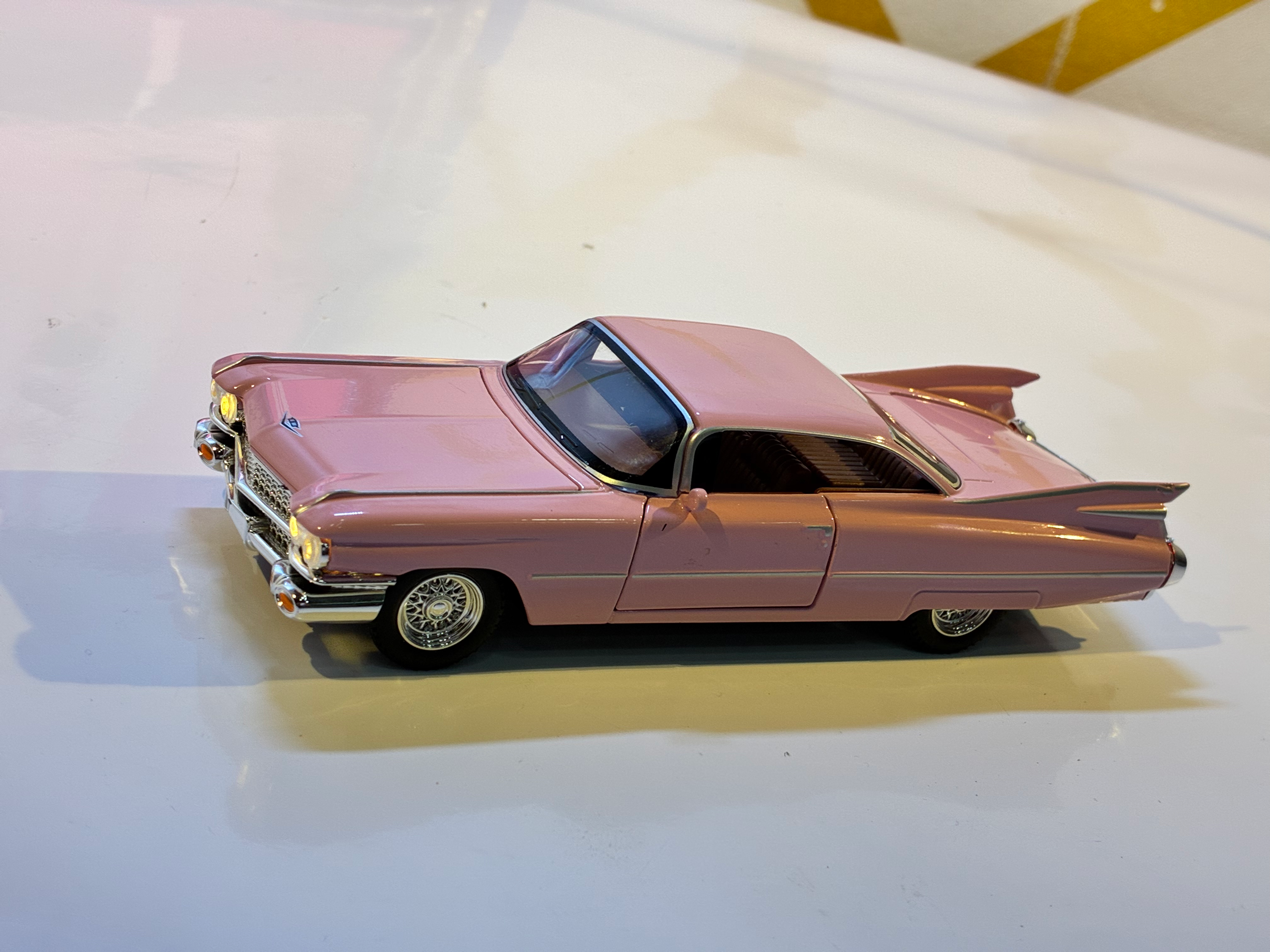 CADILLAC ELDORADO PINK 3D CAR FRAME