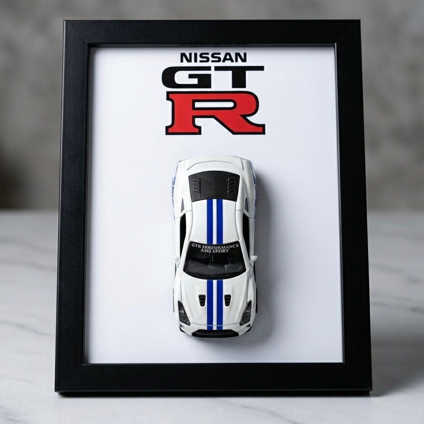 Nissan GTR 3D CAR FRAME