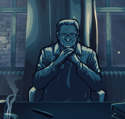 Fritz Bauer as depicted in The Darkest Files