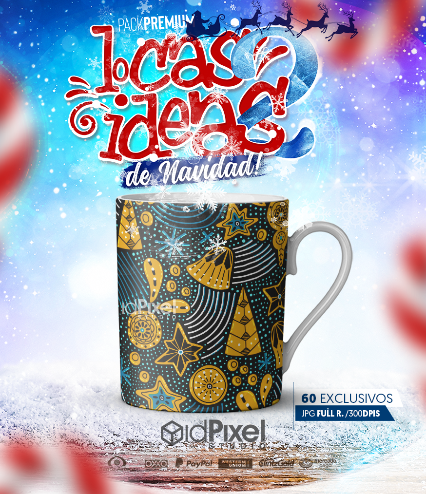 Miniatura: Taza navideña